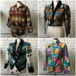 Womens Hippie/Tapestry/Southwestern Jackets by the bundle
